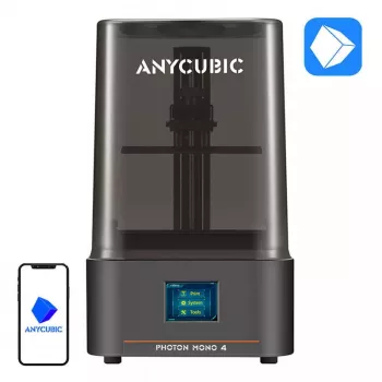 Impressora 3D de resina AnyCubic Photon Mono 4 PM40BK0A-O — LCD monocromático 4K, de secretária