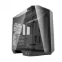 Caixa de PC Darkflash DY470 Full Tower — preto, SPCC, suporta ITX/ATX, HDD 3,5 polegadas/2,5 polegadas, 1x 120 mm traseira, ventoinha lateral de 120 mm