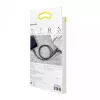 Cabo USB-A para Lightning Baseus CALKLF-C19 2 m — caixa em alumínio, 1,5 A, preto/vermelho