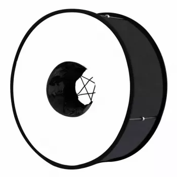 Difusor softbox Puluz PU5145 45 cm redondo leve para iluminação fotográfica