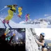 Adaptador de suporte para action cams Puluz suporte de cabeça universal para GoPro HERO9 compatível com frames e caixas