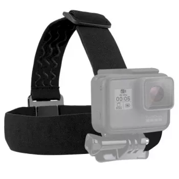 Adaptador de suporte para action cams Puluz suporte de cabeça universal para GoPro HERO9 compatível com frames e caixas