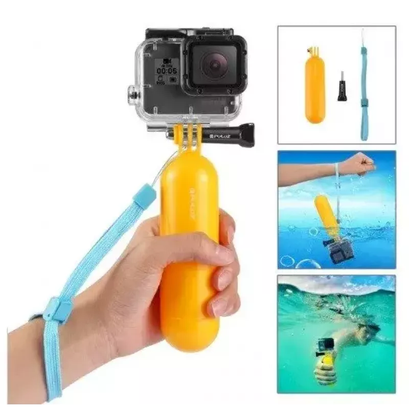 Conjunto de acessórios Puluz PKT11 para câmaras de ação — 20 peças, compatível com Osmo Action 5 Pro