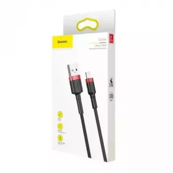 Cabo Lightning Baseus CALKLF-A19 0,5 m preto