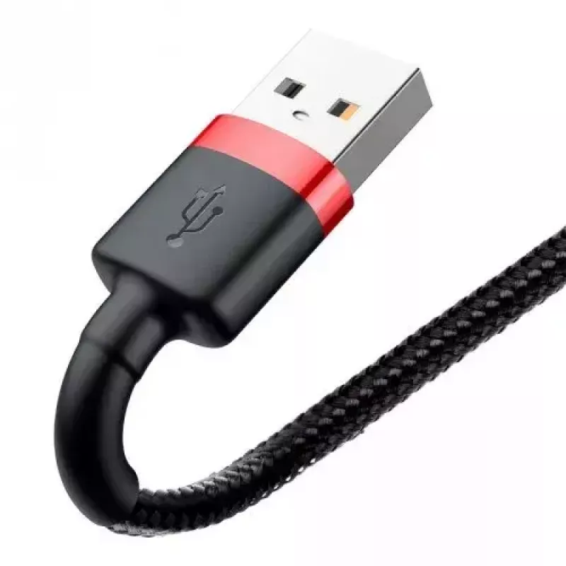Cabo Lightning Baseus CALKLF-A19 0,5 m preto