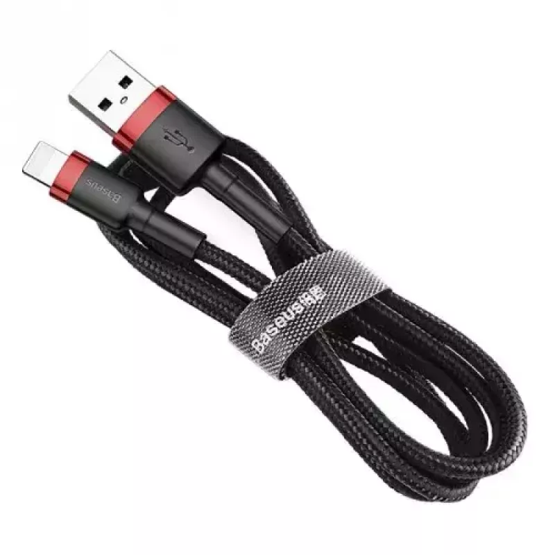Cabo Lightning Baseus CALKLF-A19 0,5 m preto