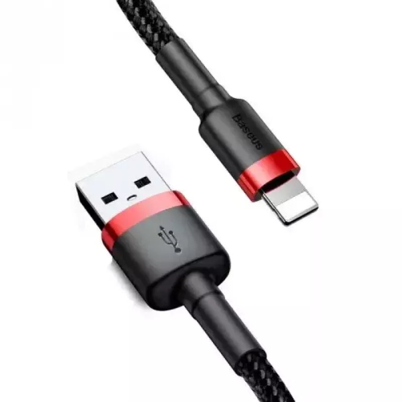 Cabo Lightning Baseus CALKLF-A19 0,5 m preto