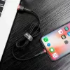 Cabo Lightning Baseus CALKLF-A19 0,5 m preto