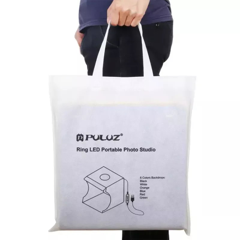 Tenda de luz para fotografia Puluz PU5030 6500K USB