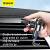 Suporte passivo Baseus Glaze Gravity para telemóvel preto