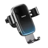 Suporte passivo Baseus Glaze Gravity para telemóvel preto