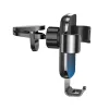 Suporte passivo Baseus Glaze Gravity para telemóvel preto