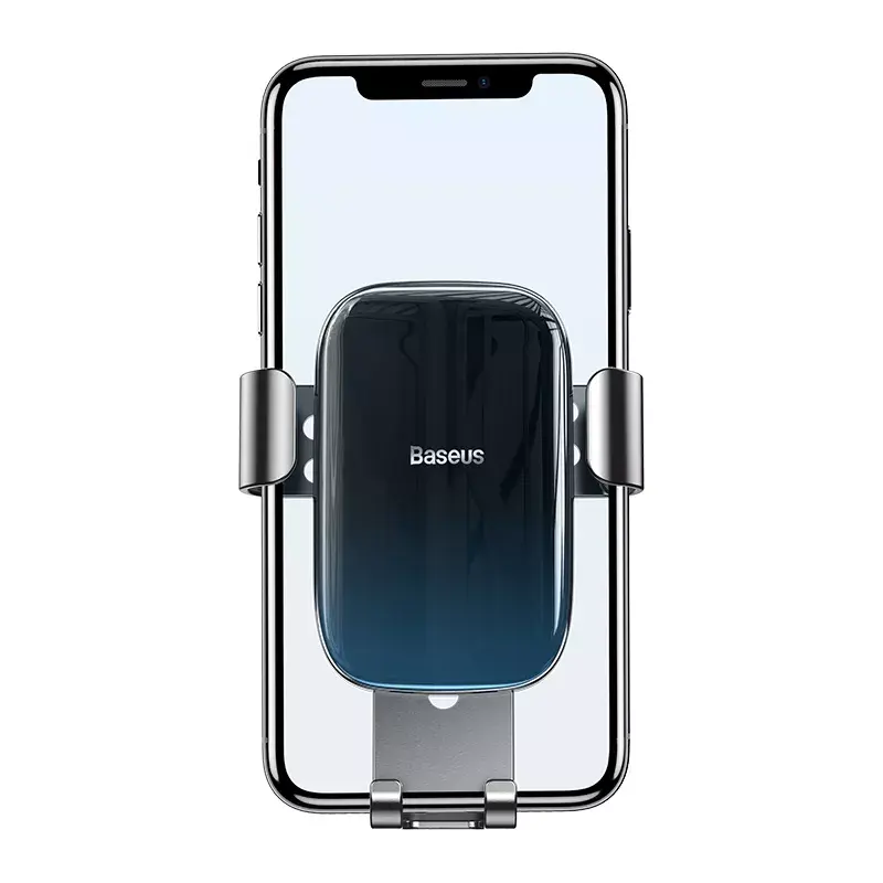 Suporte passivo Baseus Glaze Gravity para telemóvel preto