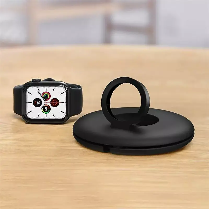 Organizador Baseus para carregador Apple Watch ACSLH-01 — preto, suporte para carregamento magnético