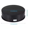 Suporte fotográfico Puluz PU3048B plataforma giratória panorâmica 360° Ø15 cm