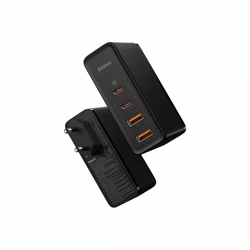 Carregador Baseus GaN2 4 portas carregamento rápido 100W