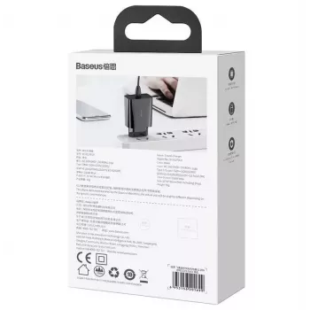 Carregador Baseus Speed Mini smartphone preto