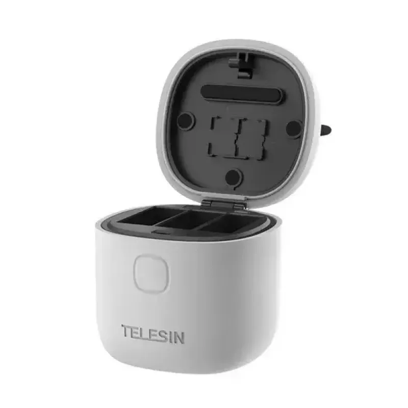 Carregador de baterias TELESIN Allin BOX para câmara de ação