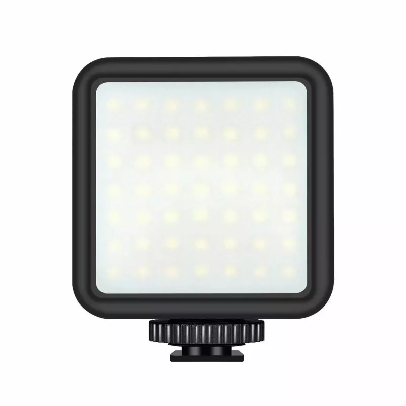 Lâmpada LED RGB Puluz PU560B — brilho e temperatura de cor ajustáveis para iluminação fotográfica e de vídeo