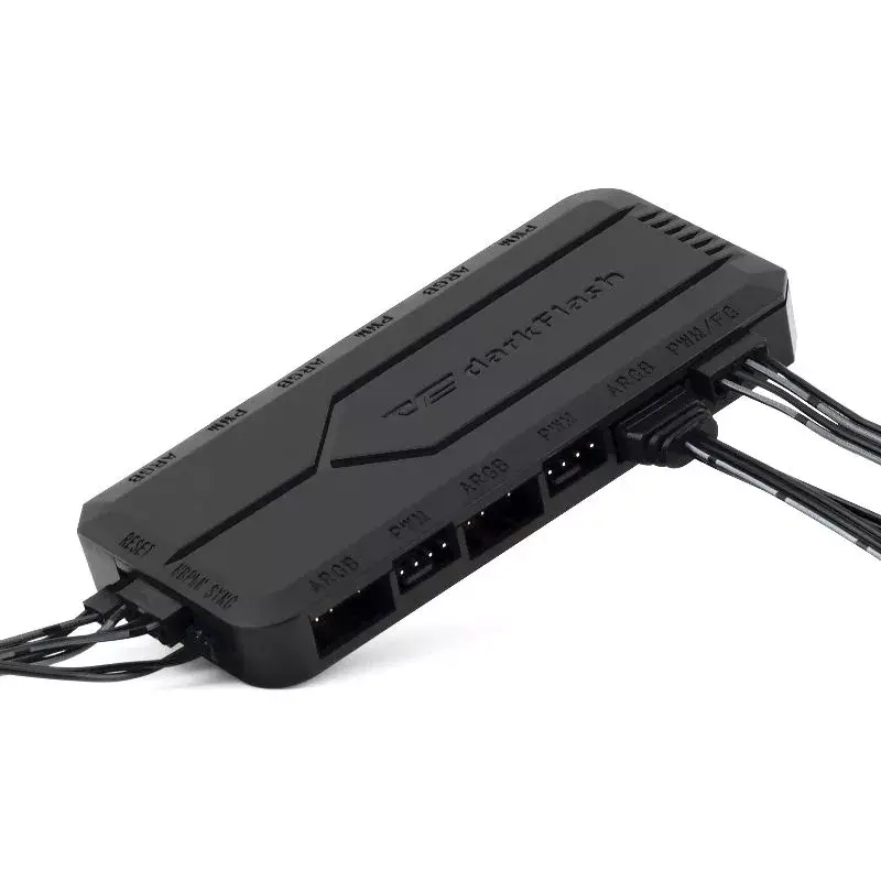 Controlador de ventoinhas darkFlash RC2 4-Pin PWM cinzento