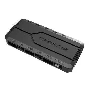 Controlador de ventoinhas darkFlash RC2 4-Pin PWM cinzento