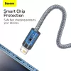 Cabo Baseus Dynamic 2m cinzento Lightning para USB-A