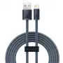 Cabo Baseus Dynamic 2m cinzento Lightning para USB-A