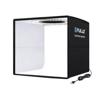 Caixa de luz para fotografia Puluz PU5041B 6500K USB 11W 400x400x400mm