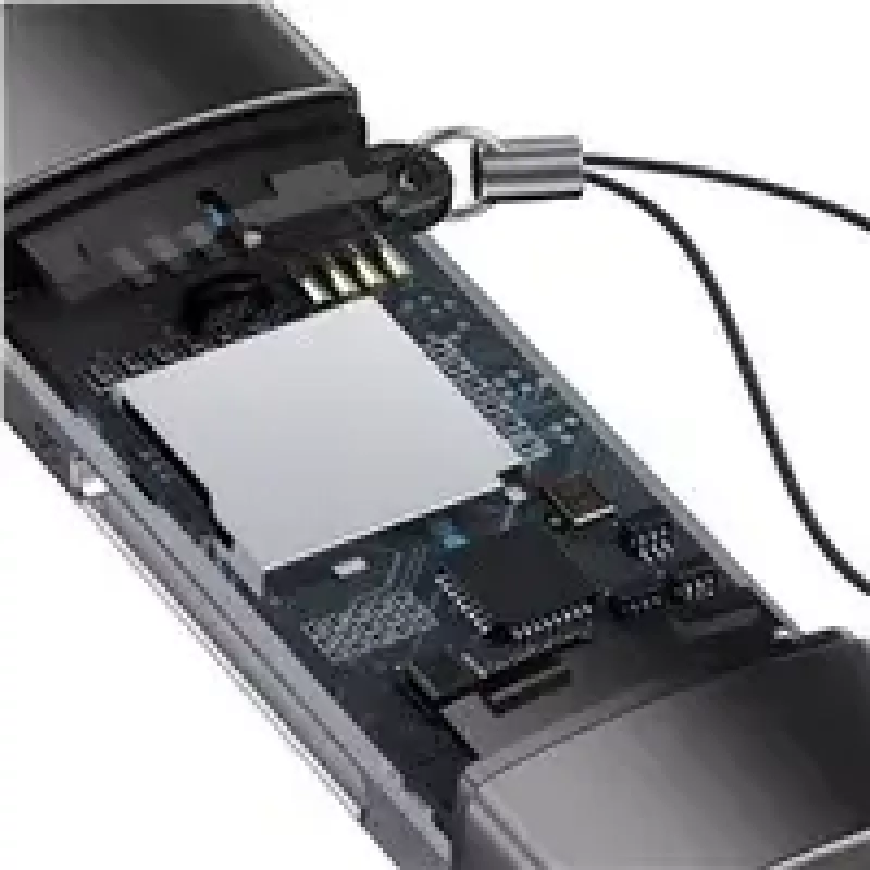 Leitor de cartões Baseus Leitor de cartões Lite Series WKQX060113 suporte USB e USB-C
