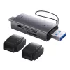 Leitor de cartões Baseus Leitor de cartões Lite Series WKQX060113 suporte USB e USB-C