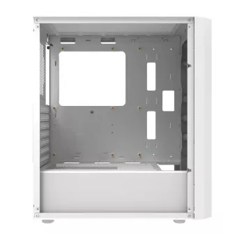 Caixa de computador Darkflash DK351 WHITE Midi Tower, Micro ATX/ATX/ITX, vidro temperado, branco, 200×390×450 mm