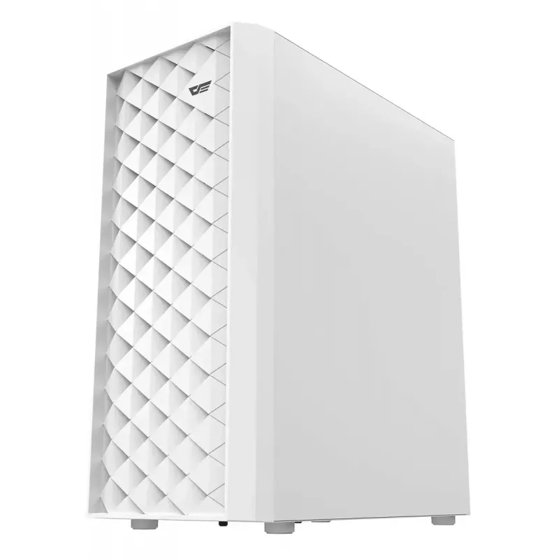 Caixa de computador Darkflash DK351, branca, com 4 ventoinhas RGB