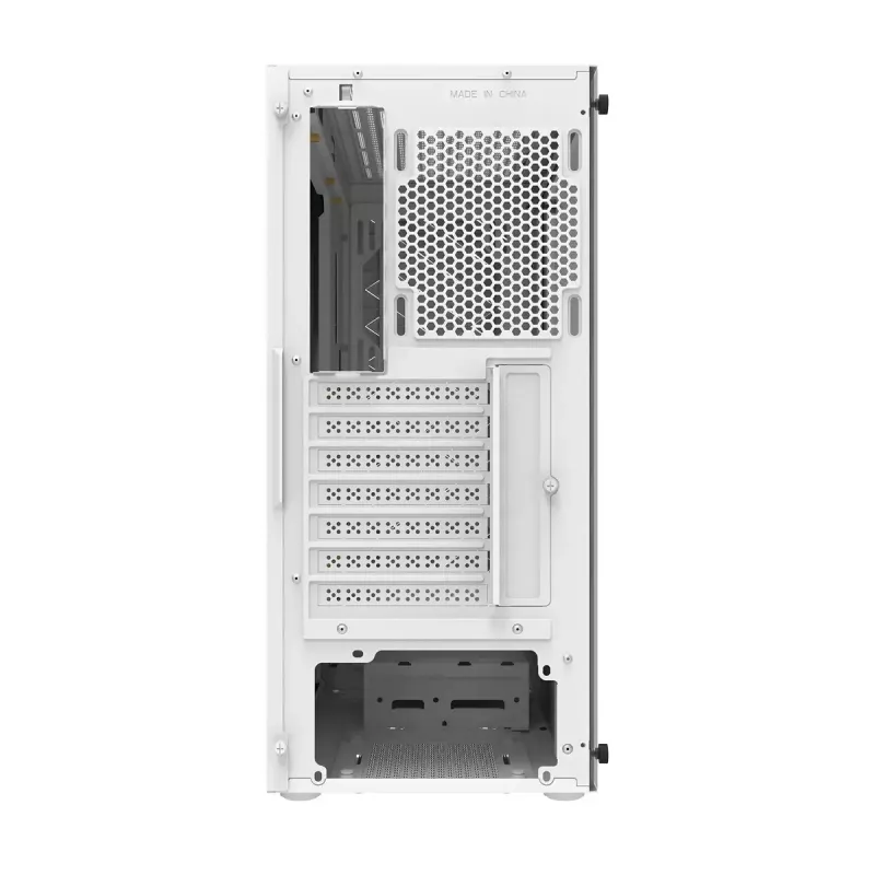 Caixa de computador Darkflash DK351, branca, com 4 ventoinhas RGB