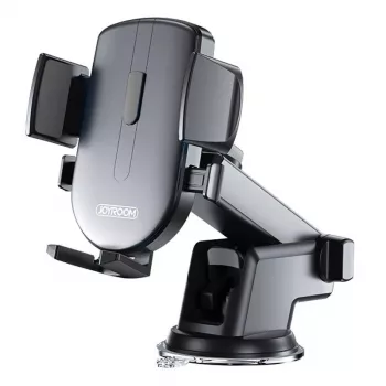 Suporte de telemóvel para automóvel Joyroom JR-OK3 braço telescópico para painel ou janela, preto, 0,18 kg