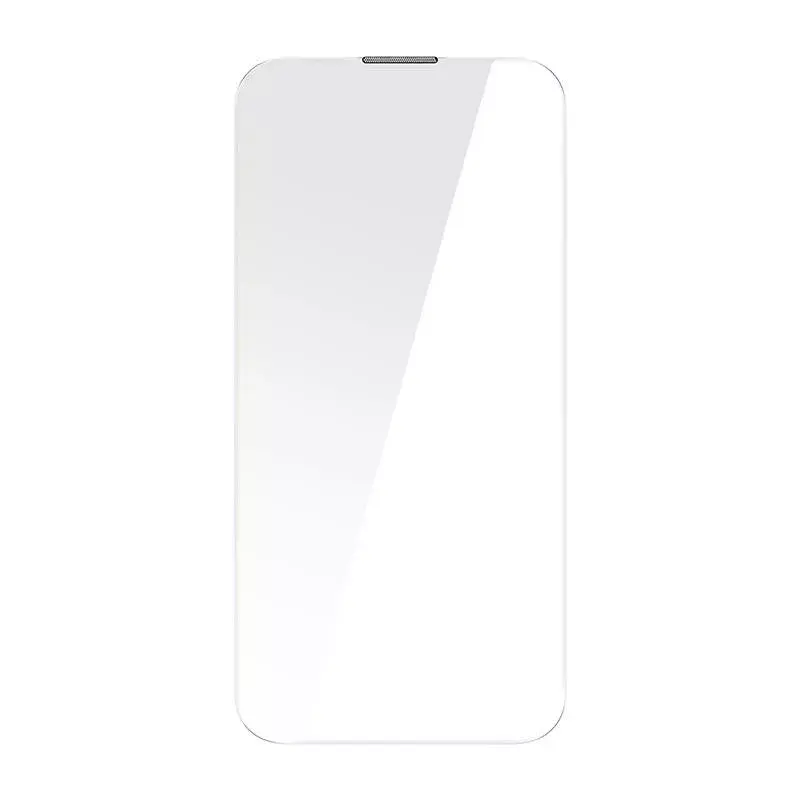 Película protetora de ecrã em vidro temperado Baseus Crystal para iPhone 14 Pro 0,3 mm, à prova de pó, 2 unid.