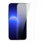 Película protetora de ecrã em vidro temperado Baseus Crystal para iPhone 14 Pro 0,3 mm, à prova de pó, 2 unid.