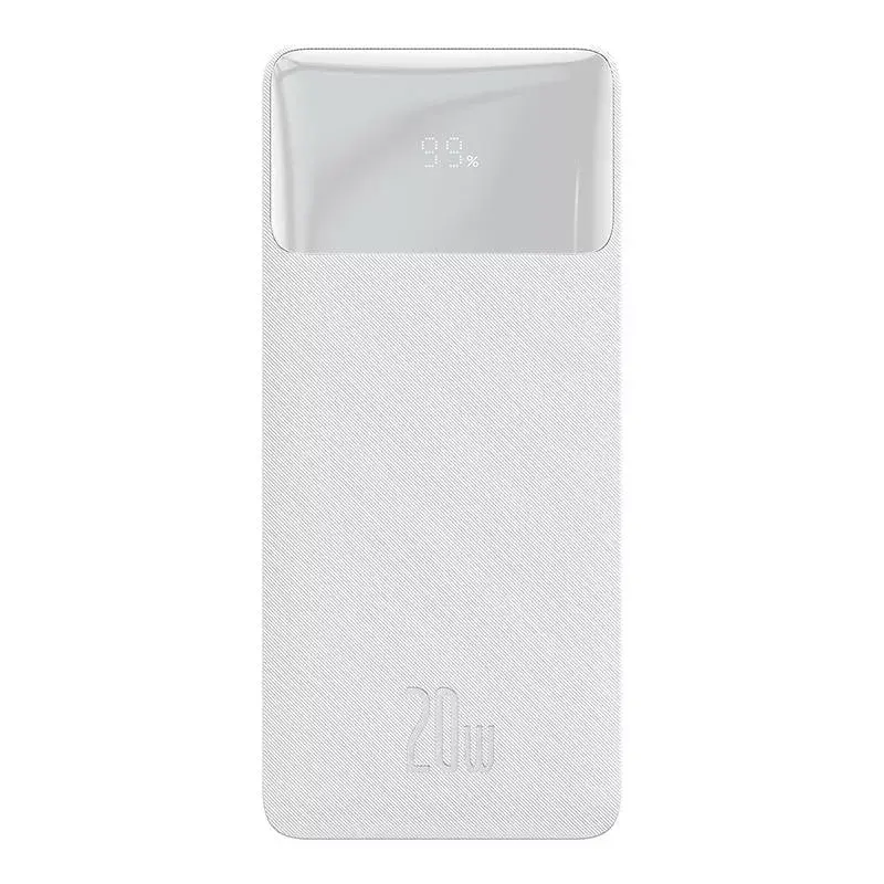 Powerbank Baseus Bipow 10000mAh, 20W (branco)