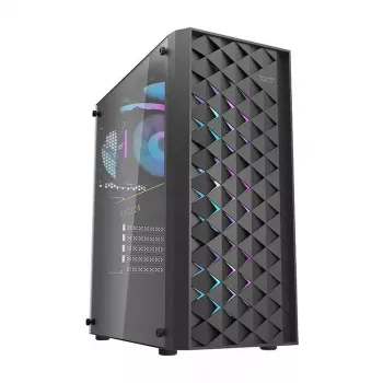 Caixa de computador Darkflash DK351, ATX, preta