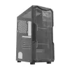 Caixa de computador Darkflash Aquarius Acrylic ATX preta