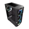 Caixa de computador Darkflash Aquarius Acrylic ATX preta