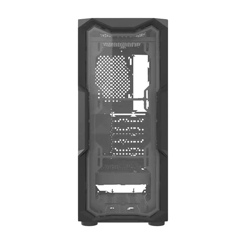 Caixa de computador Darkflash Aquarius Acrylic ATX preta