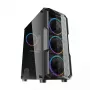 Caixa de computador Darkflash Aquarius Acrylic ATX preta