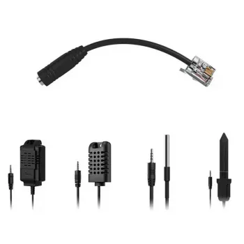 Adaptador Sonoff AL010 jack para RJ9 para sensores – ficha de áudio/telefone macho para conector fêmea RJ9