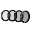 Conjunto de filtros Telesin para DJI Osmo Action 3/4/5 – CPL, ND8, ND16, ND32 (conjunto de 4)