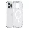 Capa magnética transparente de proteção Joyroom JR-14H5 para iPhone 14 MagSafe com anel magnético, capa transparente