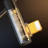Cabo USB-A para Lightning em ângulo Joyroom S-UL012A6 1,2 m, preto