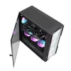 Caixa de computador Darkflash DK431 Glass, ATX, preta