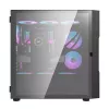 Caixa de computador Darkflash DK431 Glass, ATX, preta