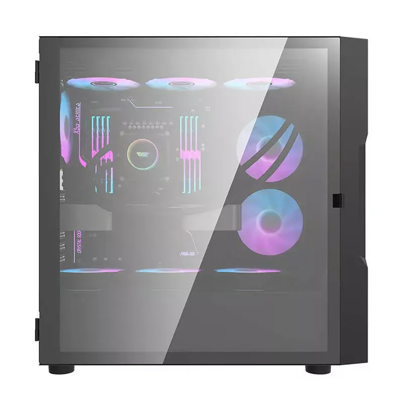 Caixa de computador Darkflash DK431 Glass, ATX, preta