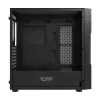 Caixa de computador Darkflash DK431 Glass, ATX, preta
